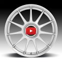 Rotiform DTM R170 Gloss Silver Custom Wheels Rims 5